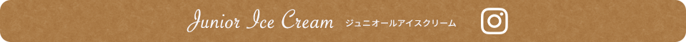 ジュニオールアイスクリーム